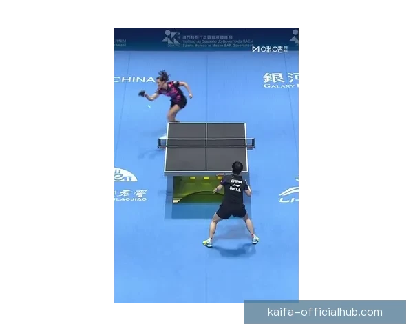 孙颖莎展现顶级对防弧旋转能力强势横扫对手挺进世界杯决赛